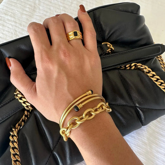 Stevie Gold Bracelet - 416 - She Chester