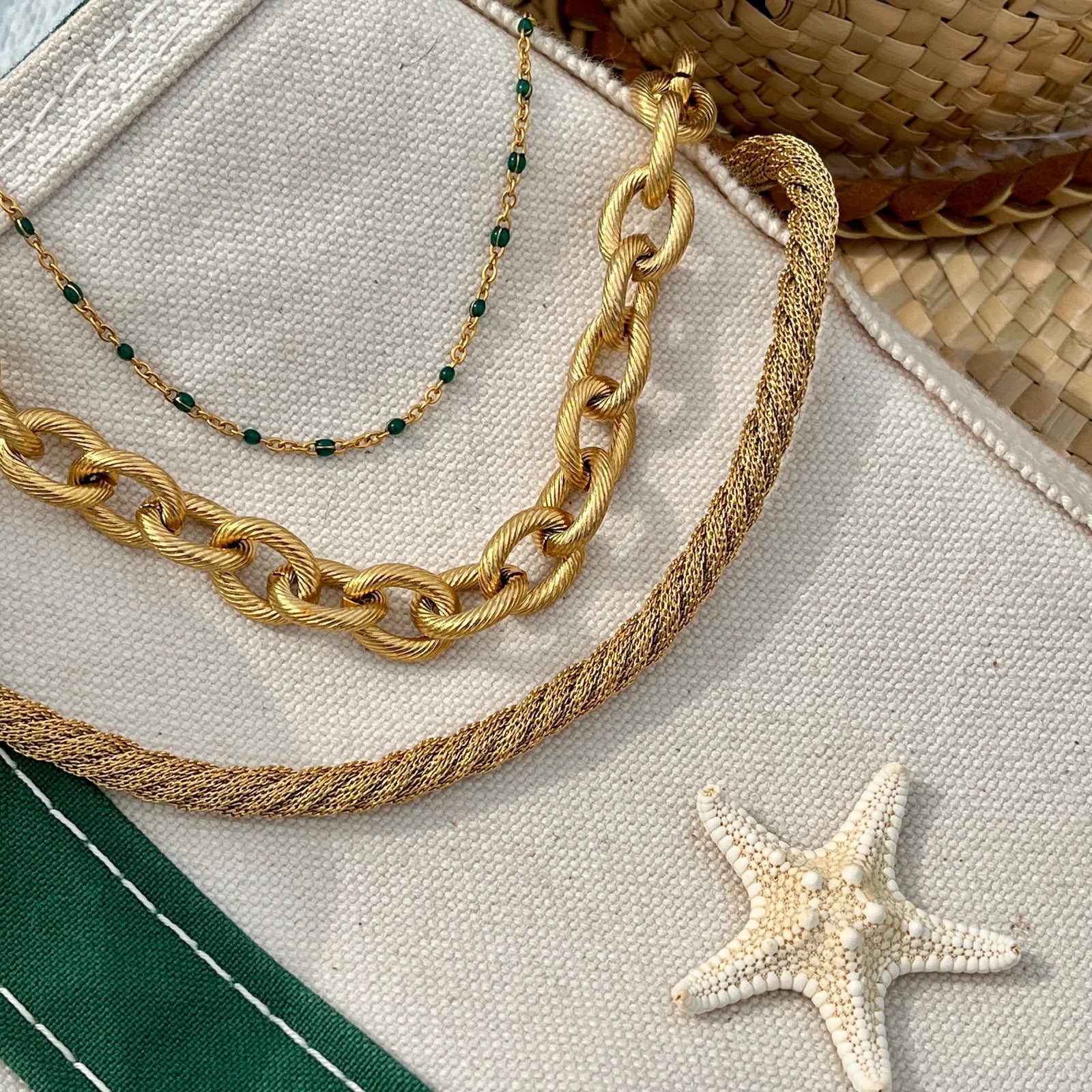 Stevie Gold Necklace - 419 - She Chester