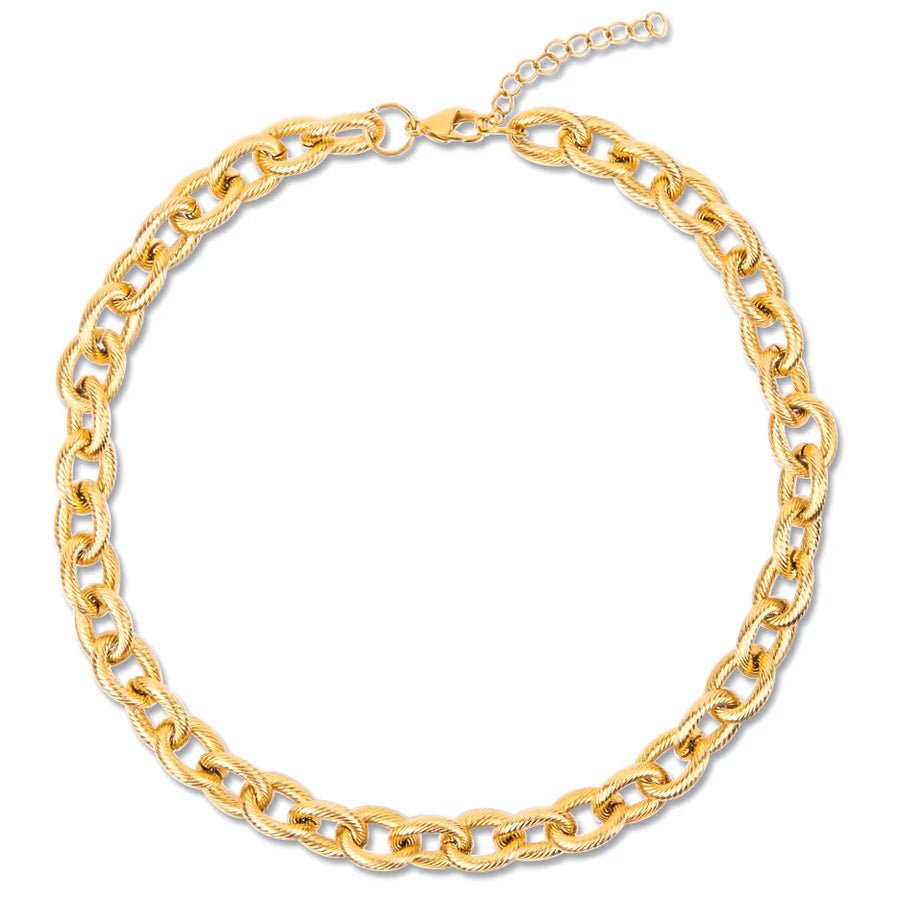 Stevie Gold Necklace - 419 - She Chester