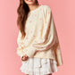 Strawberries And Cream Polka Dot Pullover - She Chester