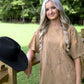 Studded Boot Stitch Tshirt Dress - She Chester
