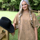 Studded Boot Stitch Tshirt Dress - She Chester