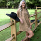 Studded Boot Stitch Tshirt Dress - She Chester