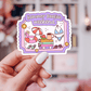 Summer Bookish Weekend Vinyl Sticker – Summer Book Lover : 2.5" - She Chester