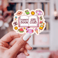 Summer Girl Book Club Vinyl Sticker – Summer Book Lover : 2.5" - She Chester
