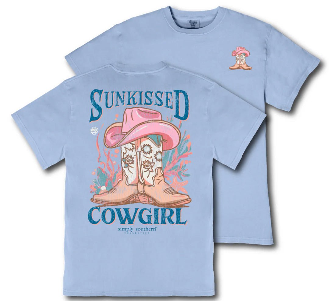 Sunkissed Cowgirl Mineral Wash Tee - She Chester