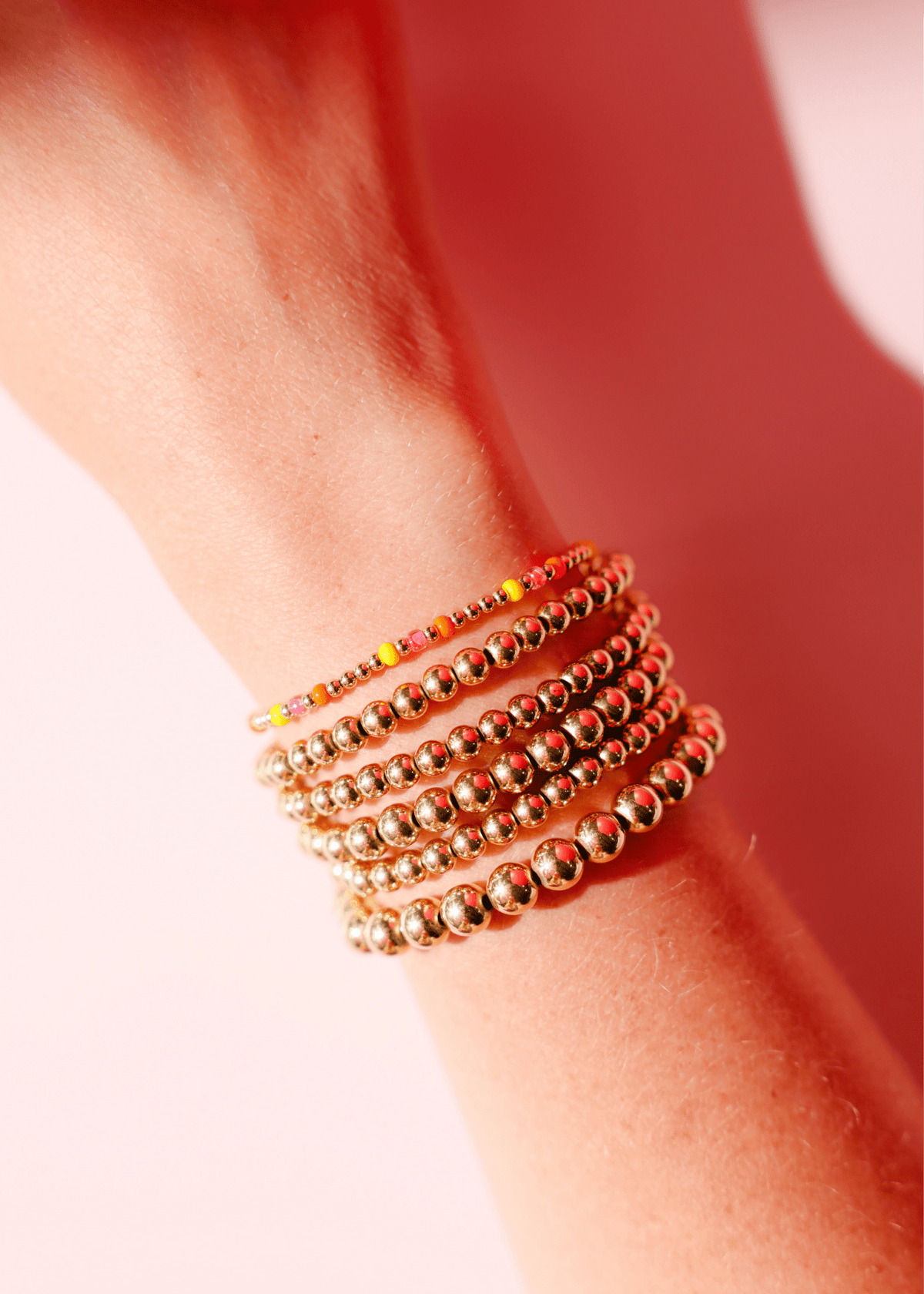 Sunkissed Hollis Bracelet in Gold: Standard 6.75 inch - She Chester