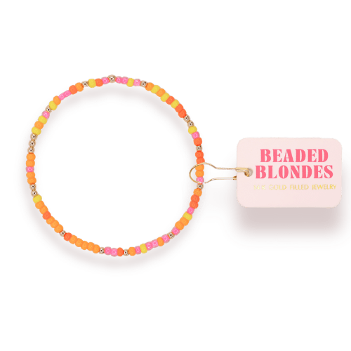 Sunkissed Sprinkle Bracelet: Standard 6.75 inch - She Chester
