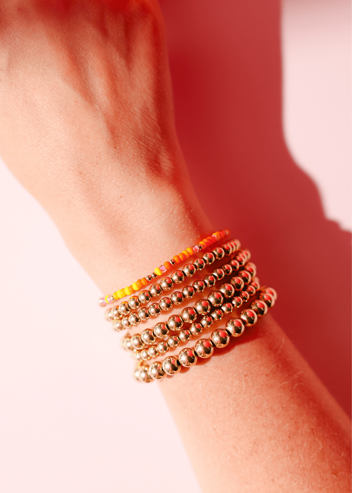 Sunkissed Sprinkle Bracelet: Standard 6.75 inch - She Chester