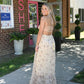 Sunset Dreams Buff Yellow Floral Maxi - She Chester