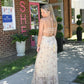 Sunset Dreams Buff Yellow Floral Maxi - She Chester