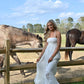 Sunset Dreams White Maxi Dress - She Chester