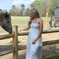 Sunset Dreams White Maxi Dress - She Chester
