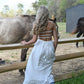Sunset Dreams White Maxi Dress - She Chester