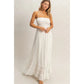 Sunset Dreams White Maxi Dress - She Chester