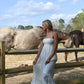 Sunset Dreams White Maxi Dress - She Chester