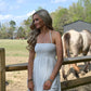 Sunset Dreams White Maxi Dress - She Chester