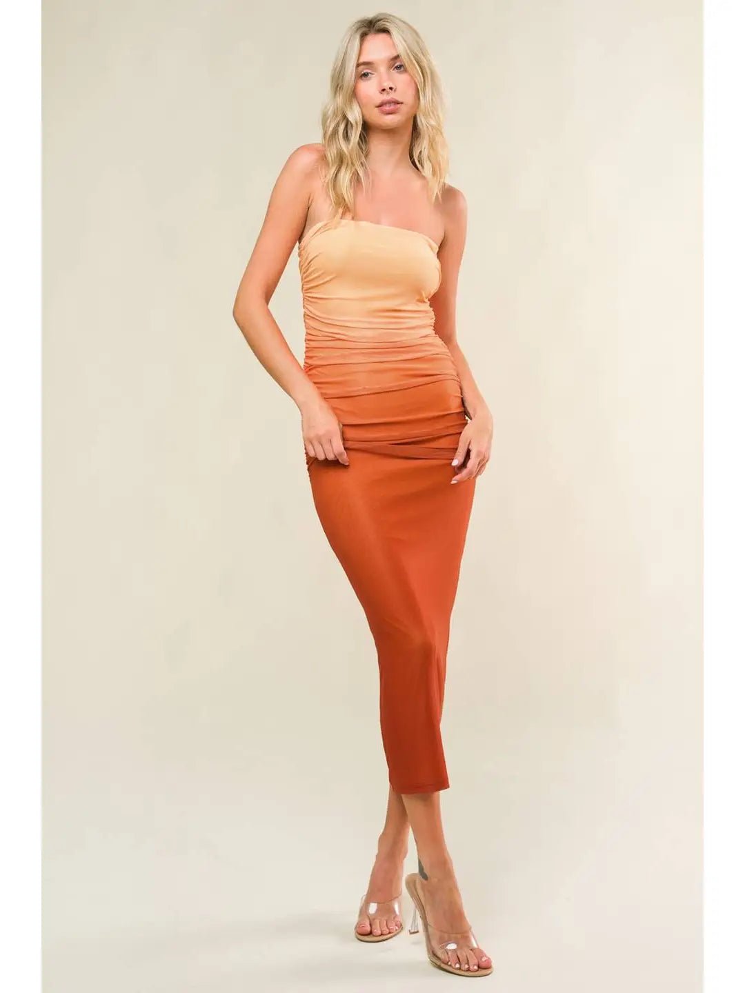 Sunset Drive Midi Dress - She Chester