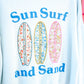 Surf Sand Ribbed SS Pullover - She Chester