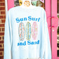Surf Sand Ribbed SS Pullover - She Chester