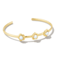Susie Cuff Gold Bright White Opal - She Chester