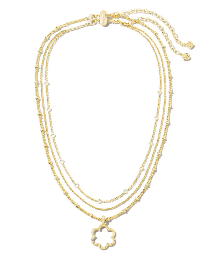 Susie Multi Strand Gold Neck - She Chester