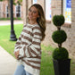 Sweet Cream Coffee Oversized Top - She Chester
