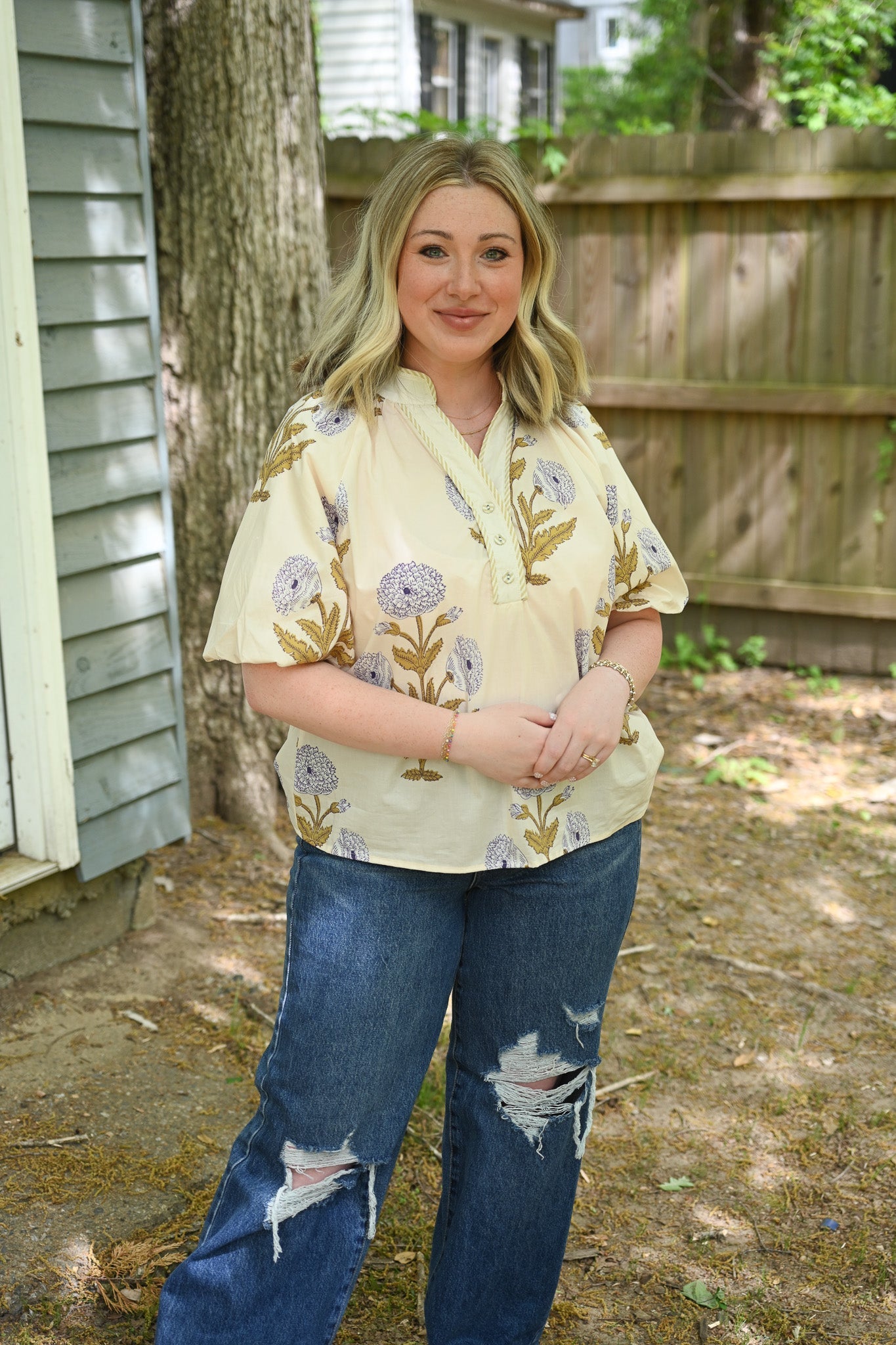 Sweet Like Honey Blouse - She Chester