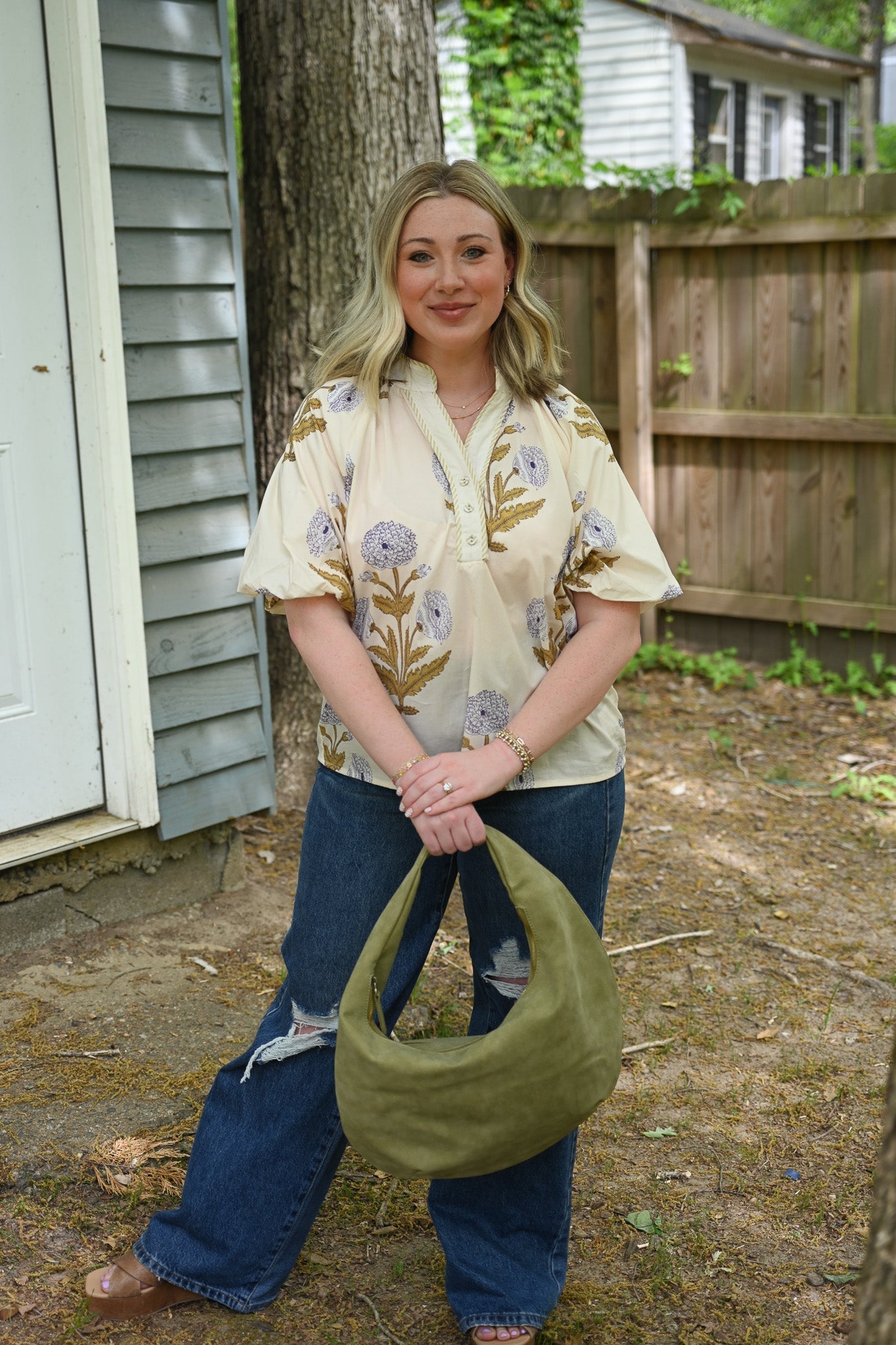 Sweet Like Honey Blouse - She Chester