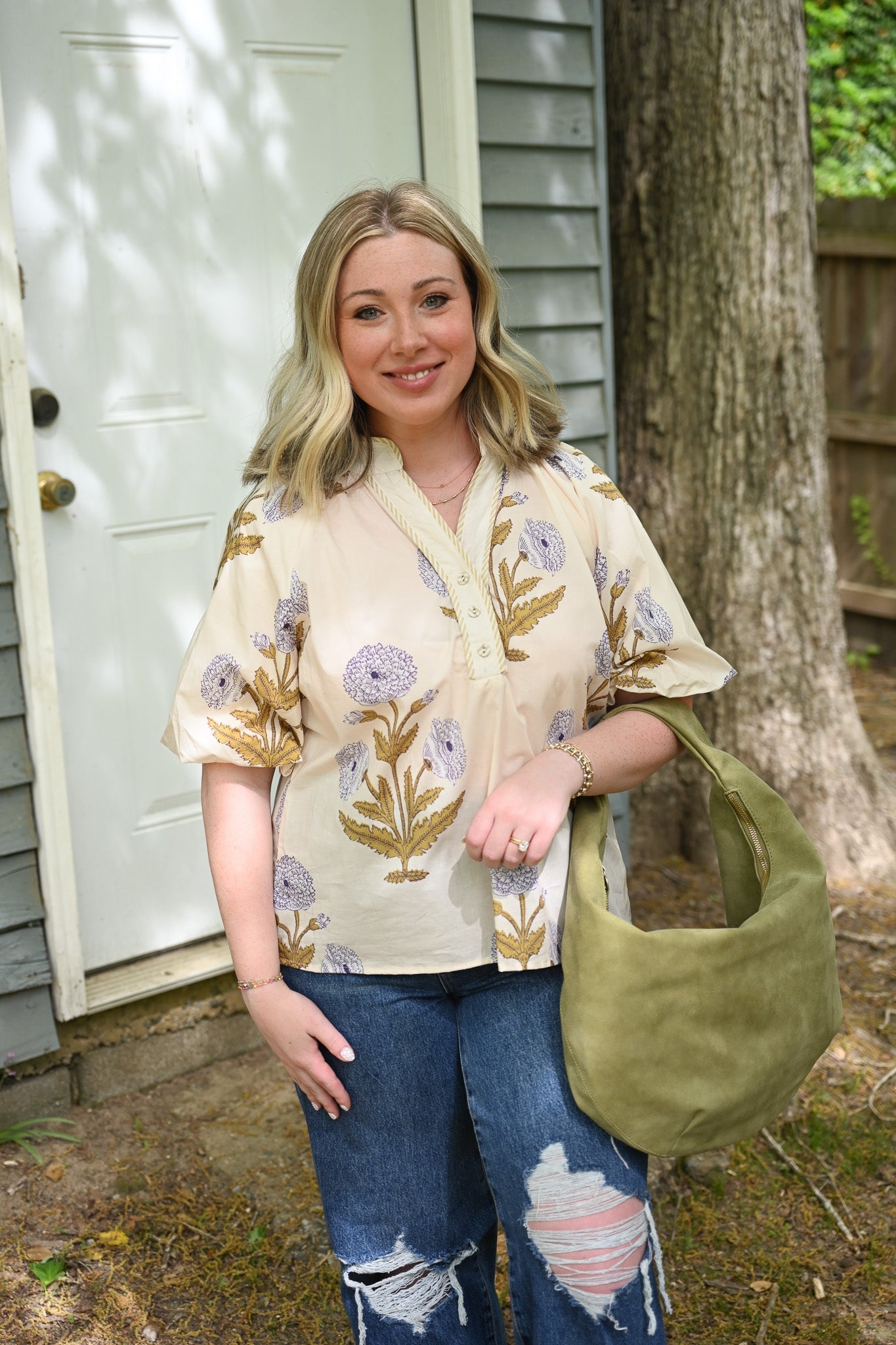 Sweet Like Honey Blouse - She Chester
