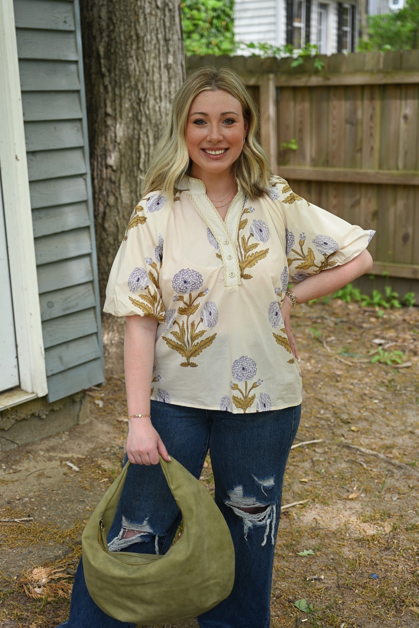Sweet Like Honey Blouse - She Chester