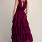 Sweet Moments Burgundy Maxi Dress - She Chester