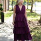 Sweet Moments Burgundy Maxi Dress - She Chester