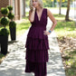 Sweet Moments Burgundy Maxi Dress - She Chester