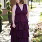 Sweet Moments Burgundy Maxi Dress - She Chester