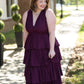 Sweet Moments Burgundy Maxi Dress - She Chester