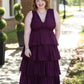 Sweet Moments Burgundy Maxi Dress - She Chester