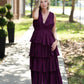 Sweet Moments Burgundy Maxi Dress - She Chester