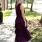 Sweet Moments Burgundy Maxi Dress - She Chester
