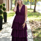 Sweet Moments Burgundy Maxi Dress - She Chester