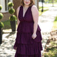 Sweet Moments Burgundy Maxi Dress - She Chester