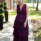 Sweet Moments Burgundy Maxi Dress - She Chester