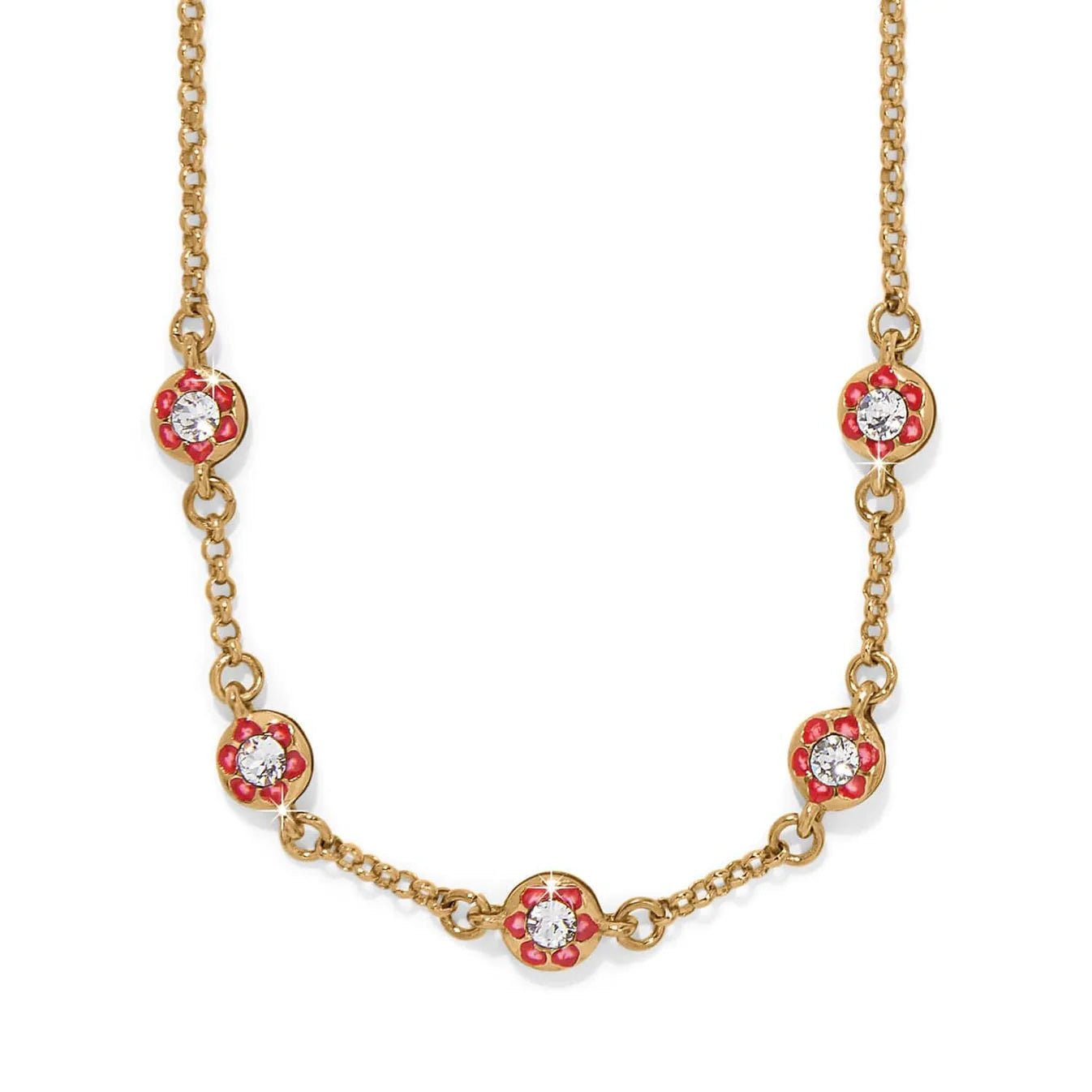 Sydney Poppy Short Necklace Gold JM7747 - She Chester