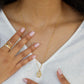 Tahlia Shell Pendant Necklace - She Chester