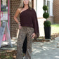 Tanner Asymmetrical Wine Top - She Chester