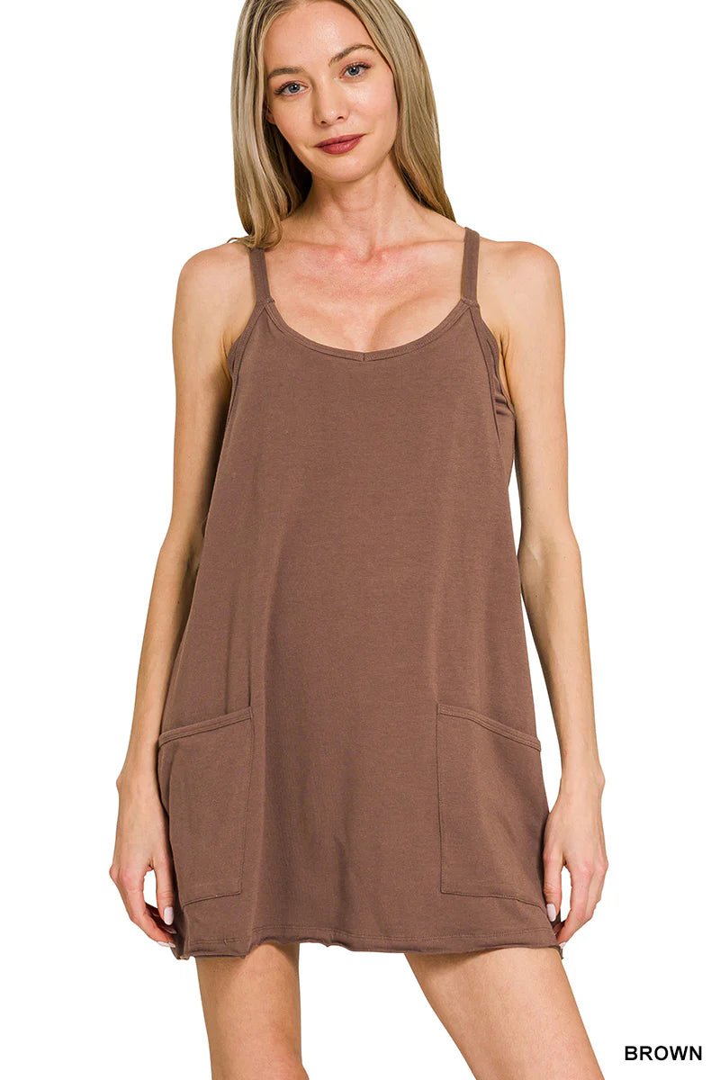 Tara Chocolate SS Romper - She Chester