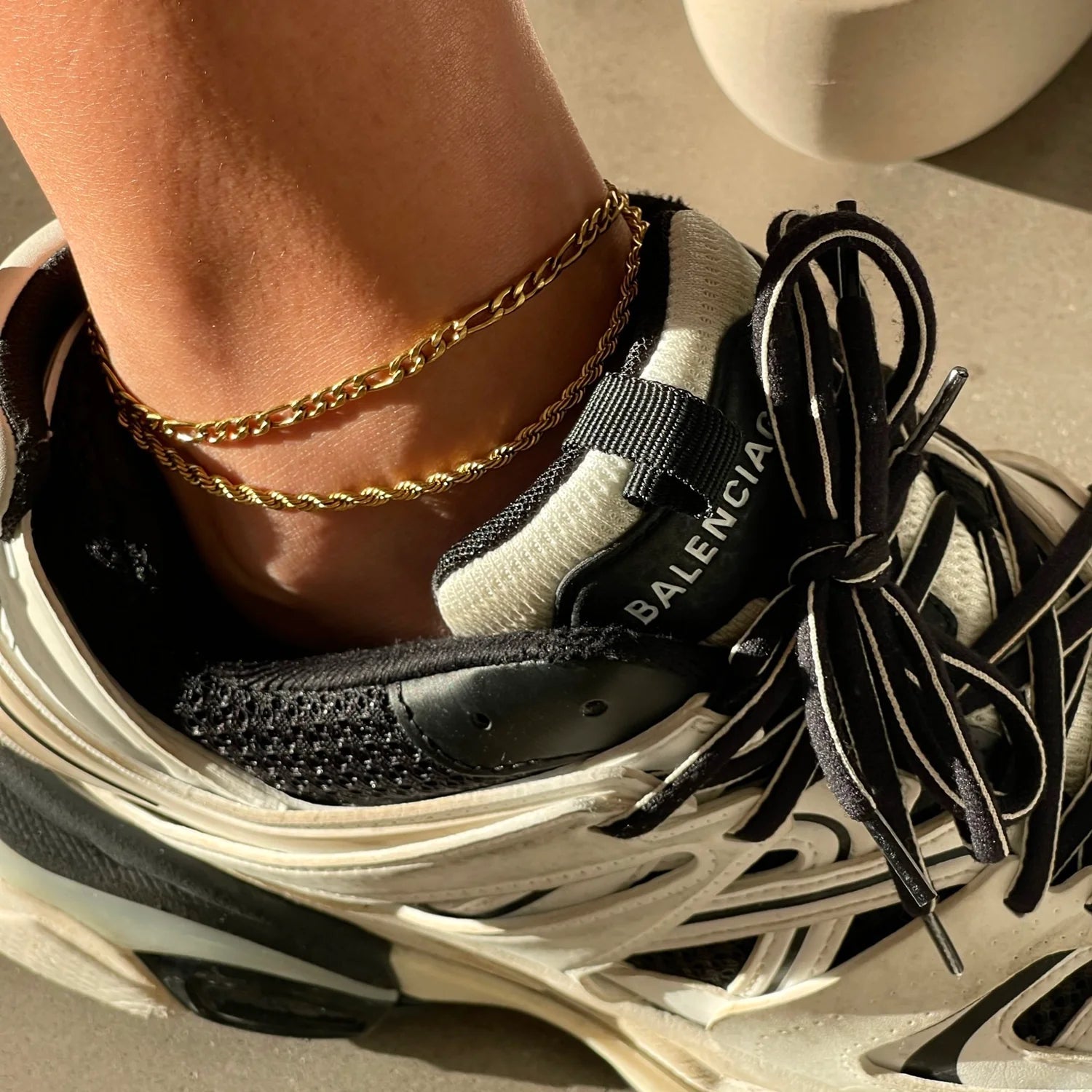 Tate Gold Anklet - 282 - She Chester