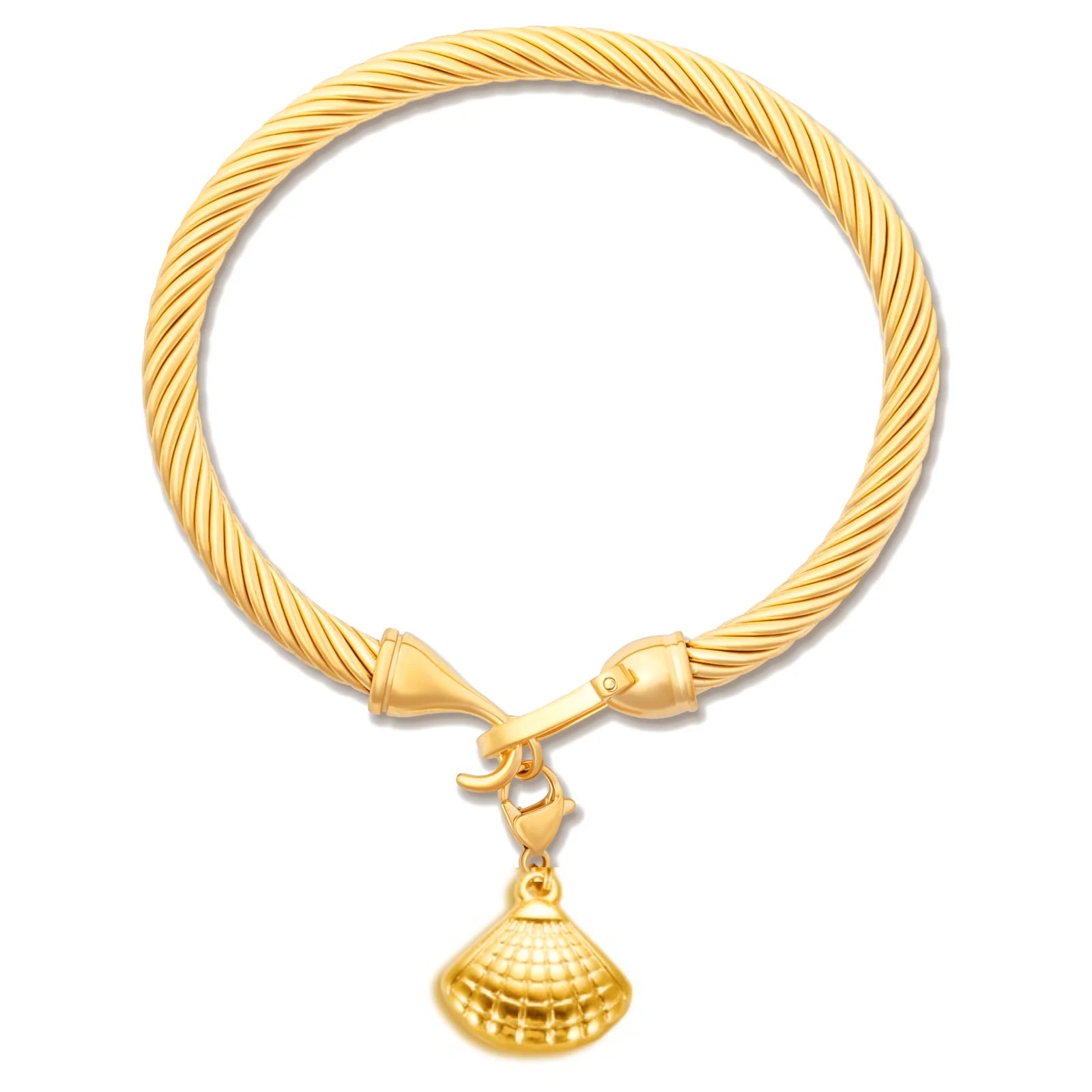 Tatti Gold Shell Bracelet - 91 - She Chester