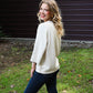 Taupe Lillies Top - She Chester