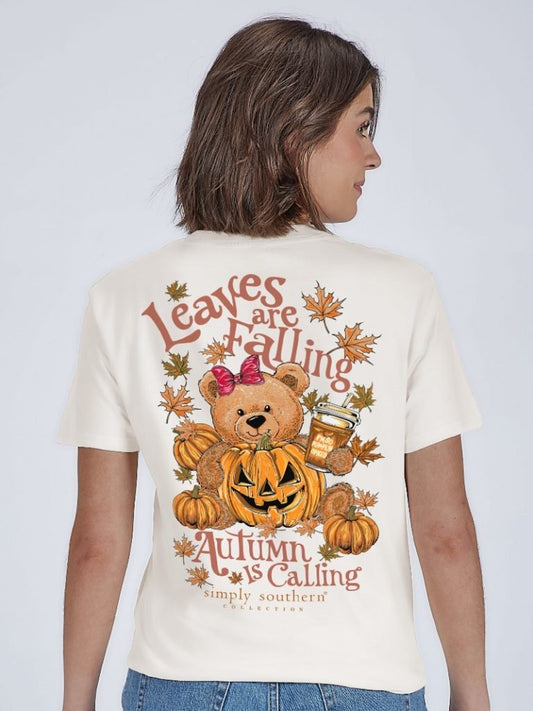 Teddy Bear Fall Tee - She Chester